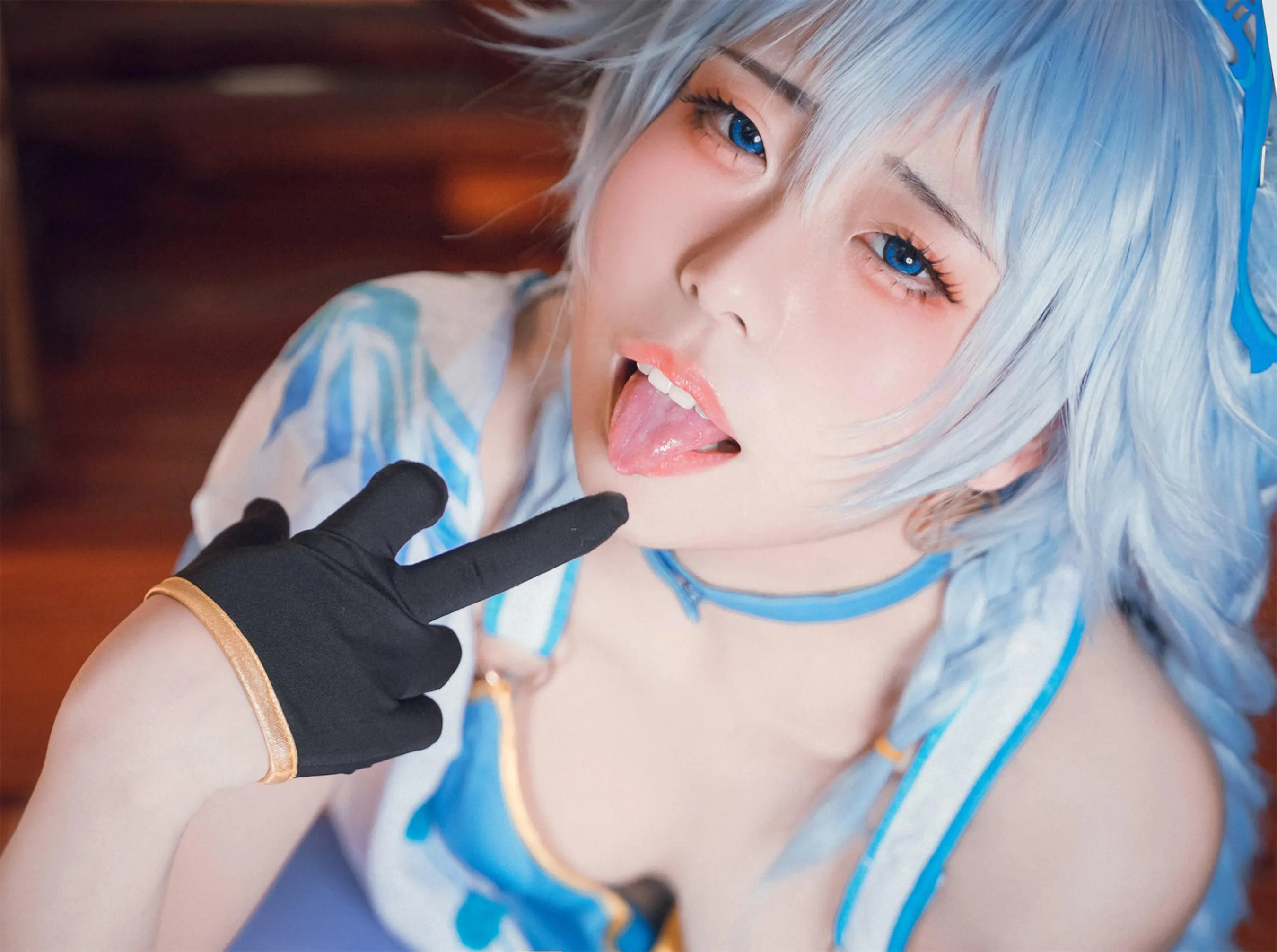 虎森森 – NO.17 少女前线 翠雀媚 [41P]插图2